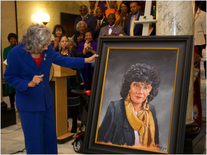 Alyce Clarke Makes History: First Black Woman Honored with Portrait in Mississippi Capitol