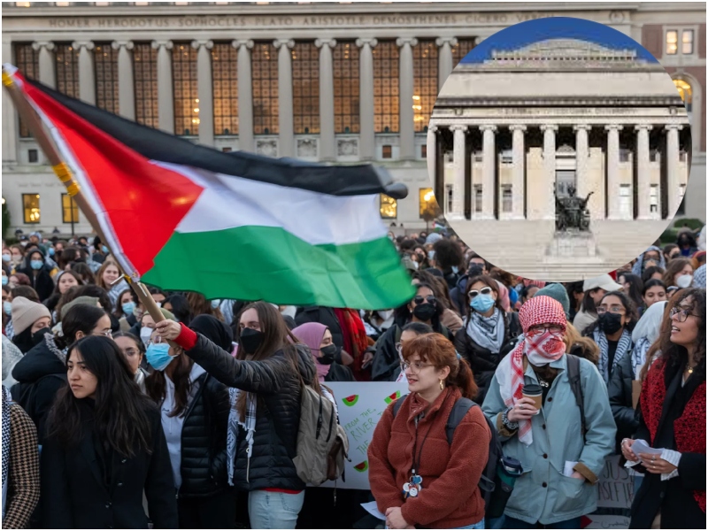 Lawsuit Challenges Columbia University’s Decision To Suspend 2 Out Of 20 Student Groups That Took Part In Gaza Protest