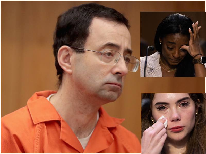 Larry Nassar and victims