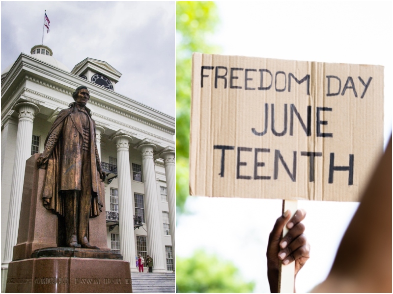 Alabama Proposes State Holiday Choice: Juneteenth Or Jefferson Davis’ Birthday