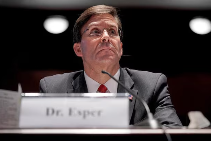 Ex-Trump Defense Secretary Esper Joins Law Firm Squire Patton Boggs