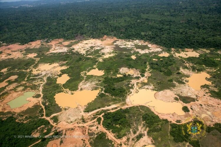 Ghana Anti-Illegal Mining Protestors