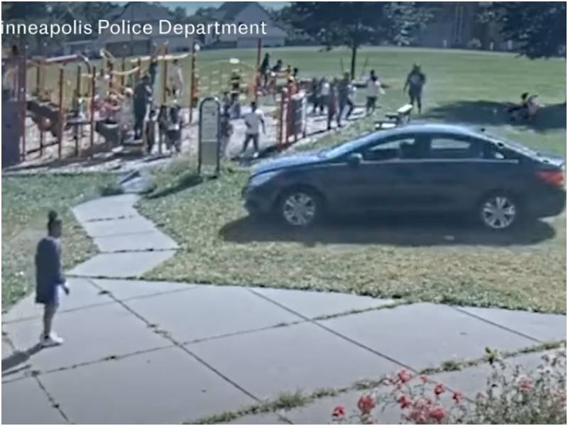 10-Year-Old Arrested After Driving Stolen Car Through Playground