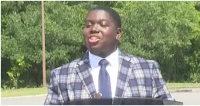 Brandon Moss, an 18-year-old Ramsay High School graduate and Fairfield native, has officially launched his campaign to become the next mayor of Fairfield, Alabama.