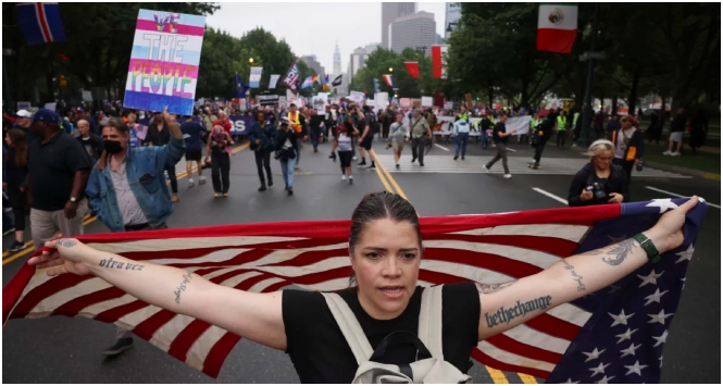 A 39-year-old Utah man was fatally shot during a "No Kings" demonstration in downtown Salt Lake City on Saturday night, raising serious legal and public safety questions about the role of armed civilians at public protests.