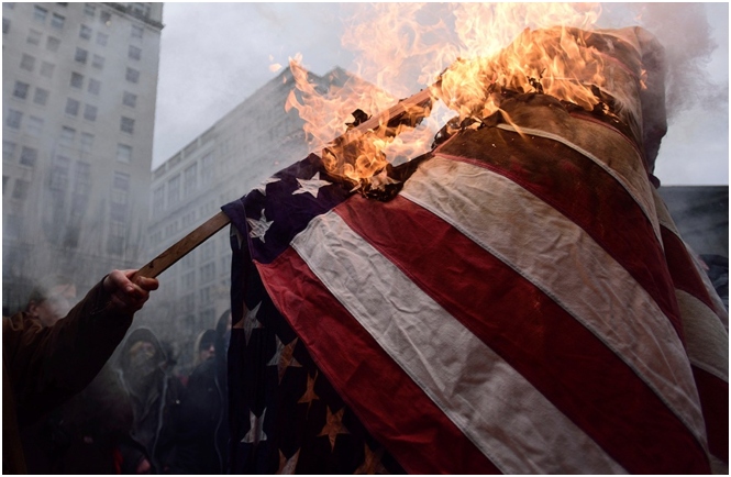 Trump Signs Executive Order Banning Flag Burning, Setting Stage for Constitutional Clash