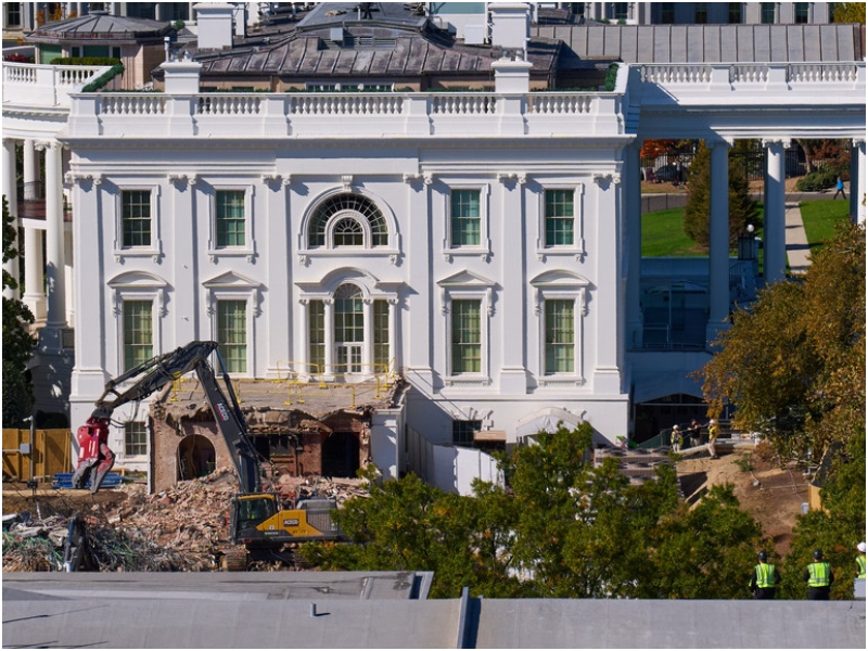 National Preservation Group Seeks Emergency Injunction to Halt Trump’s White House Ballroom Project