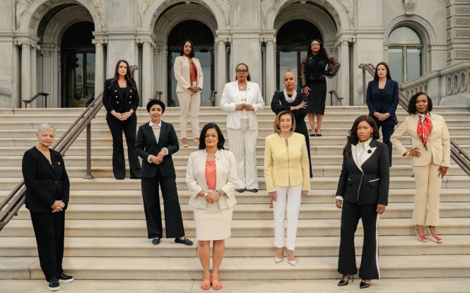 Democratic Women Rally Legal Defense Around Rep. LaMonica McIver as Trump Prosecution Heads to Appeals Court